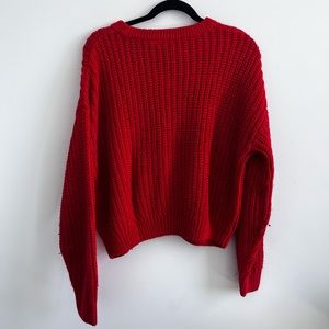 H&M divided sweater